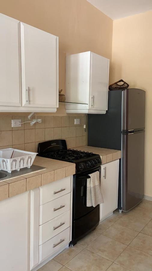 Beachfront Apartment With Swimming Pool. One Bedroom Celestun Bagian luar foto